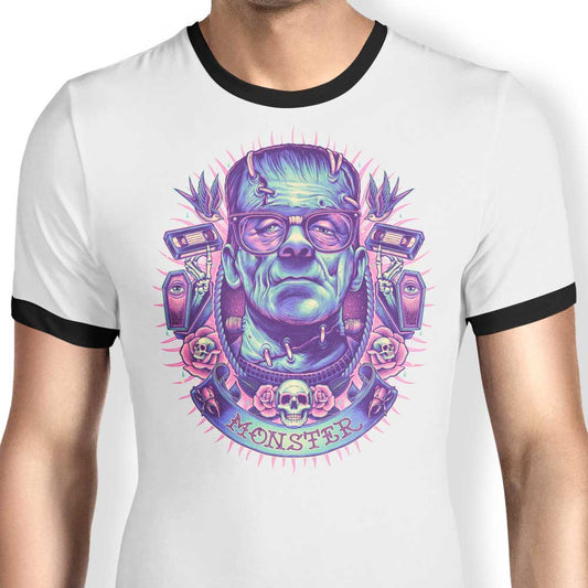 Neon Monster - Ringer T-Shirt