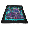 Neon Moon - Fleece Blanket