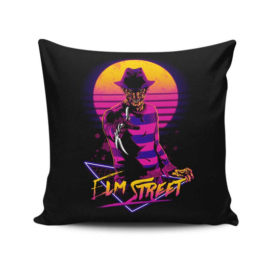 Neon Nightmare - Throw Pillow