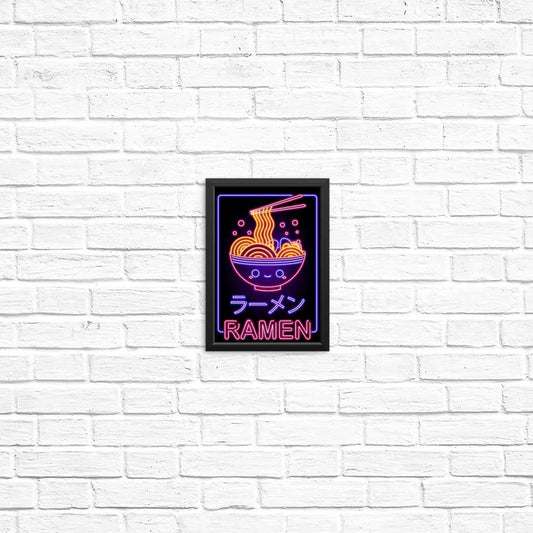 Neon Ramen - Posters & Prints