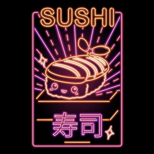 Neon Sushi - Wall Tapestry