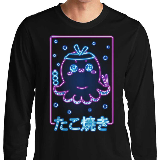 Neon Takoyaki - Long Sleeve T-Shirt