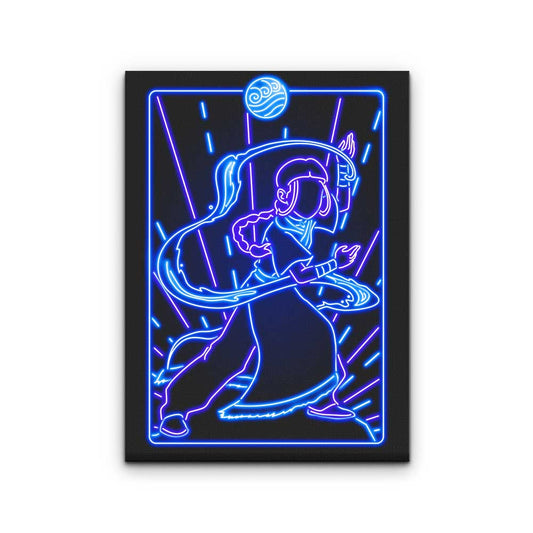 Neon Water - Canvas Print