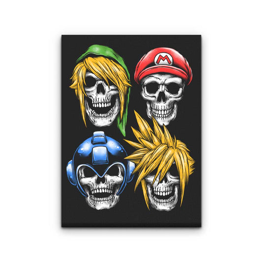 Never Game Over - Canvas Print