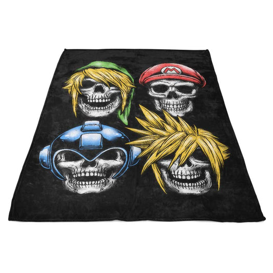 Never Game Over - Fleece Blanket