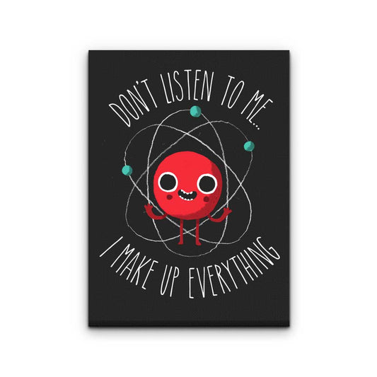 Never Trust an Atom - Canvas Print