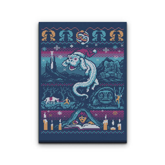 Neverending Christmas - Canvas Print