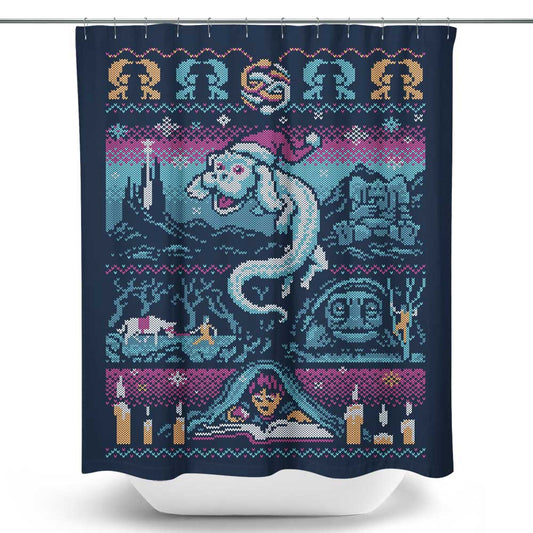Neverending Christmas - Shower Curtain