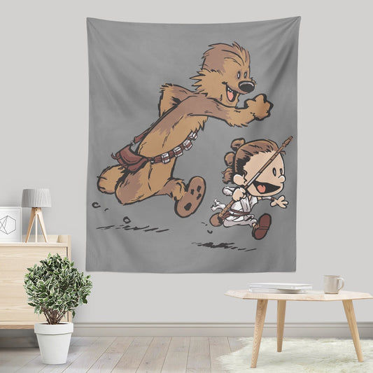 New Adventure Awakens - Wall Tapestry