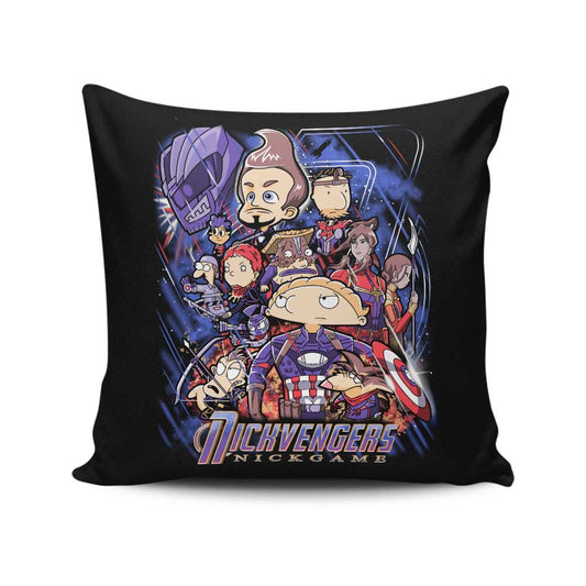 Nickgame - Throw Pillow