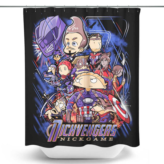 Nickgame - Shower Curtain