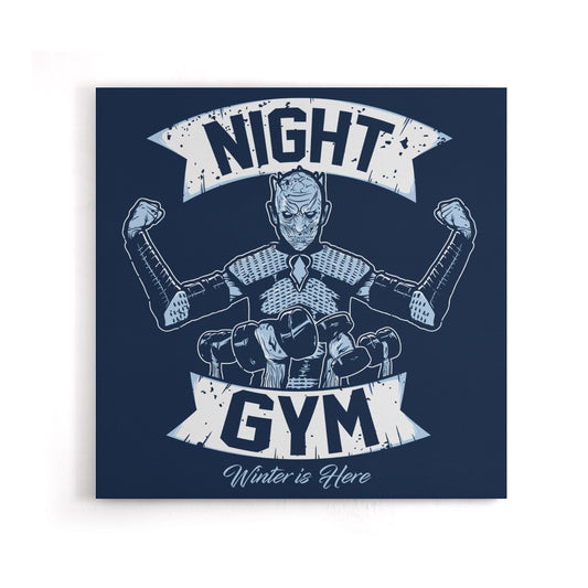 Night Gym - Canvas Print