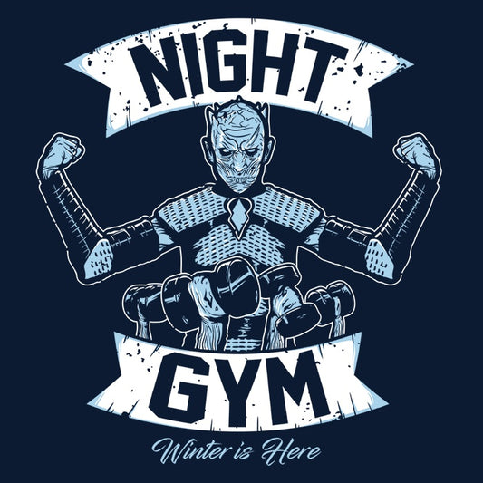 Night Gym - Throw Pillow