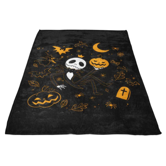 Nightmare Doodle - Fleece Blanket