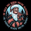 Nightmare Santa - Ringer T-Shirt