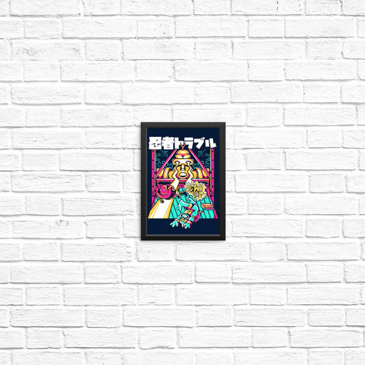 Ninja Trouble - Posters & Prints