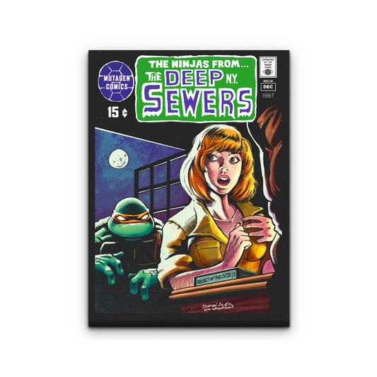 Ninjas from the Deep - Canvas Print