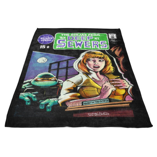 Ninjas from the Deep - Fleece Blanket
