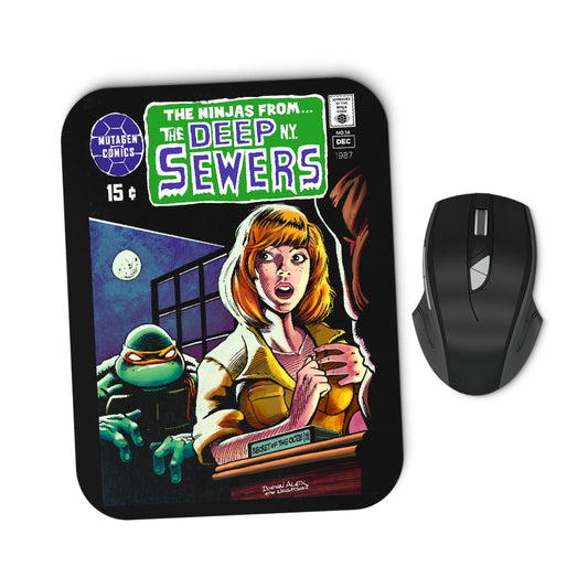 Ninjas from the Deep - Mousepad