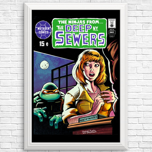 Ninjas from the Deep - Posters & Prints