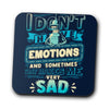 No Emotions - Coasters