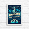No Emotions - Posters & Prints
