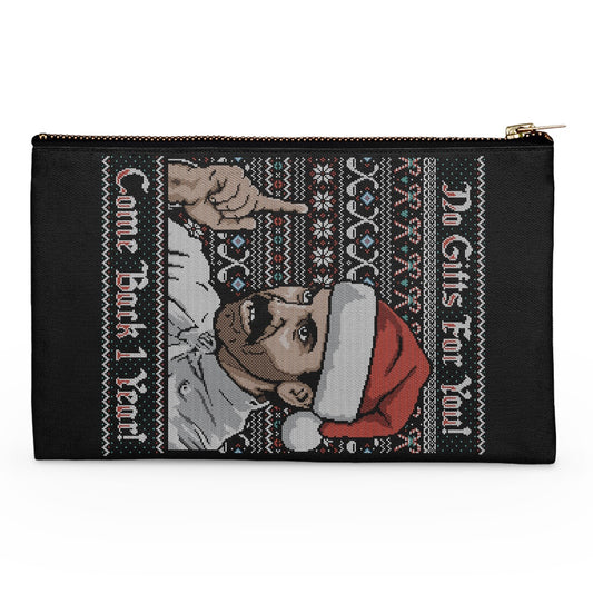 No Gifts Sweater - Accessory Pouch