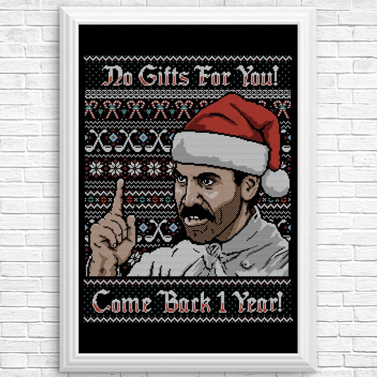 No Gifts Sweater - Posters & Prints