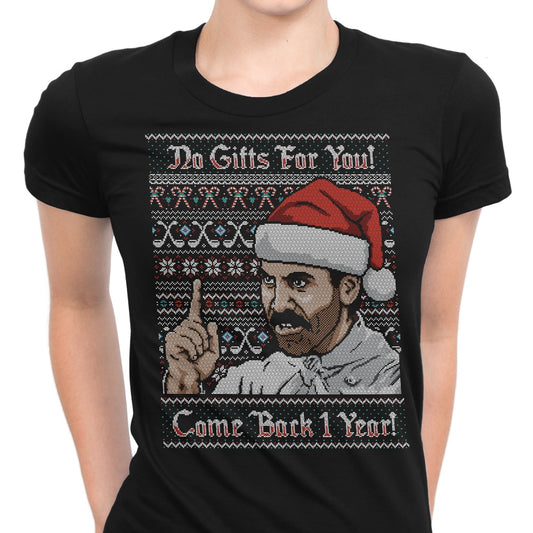No Gifts Sweater - Women's Apparel