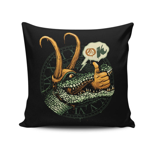 No Hand, No Problem - Throw Pillow