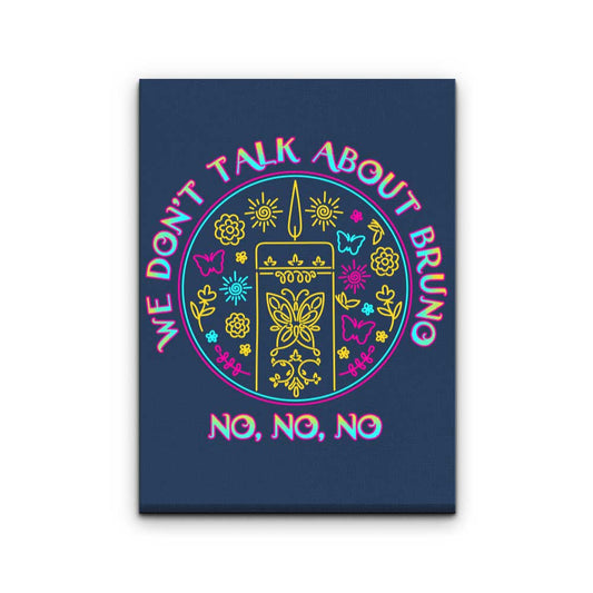 No, No, No - Canvas Print