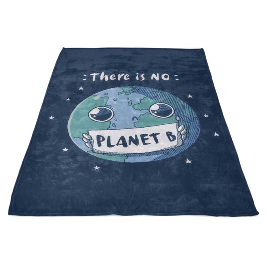 No Planet B - Fleece Blanket