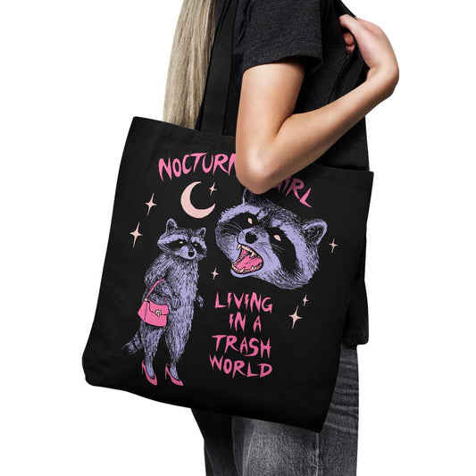Nocturnal Girl - Tote Bag