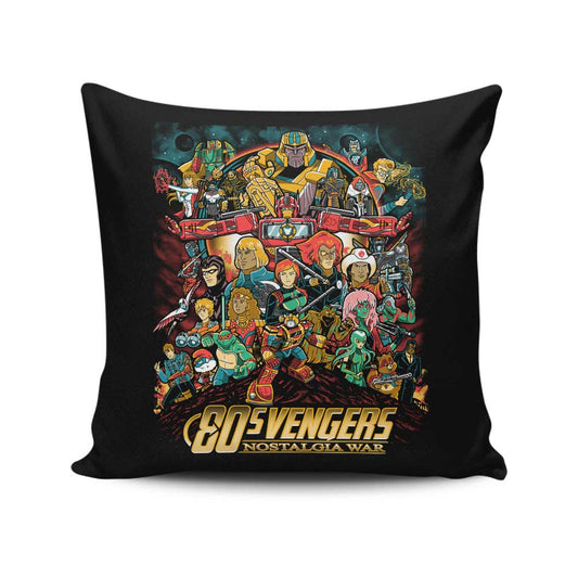 Nostalgia War - Throw Pillow
