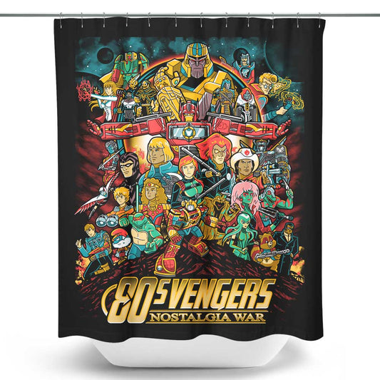 Nostalgia War - Shower Curtain