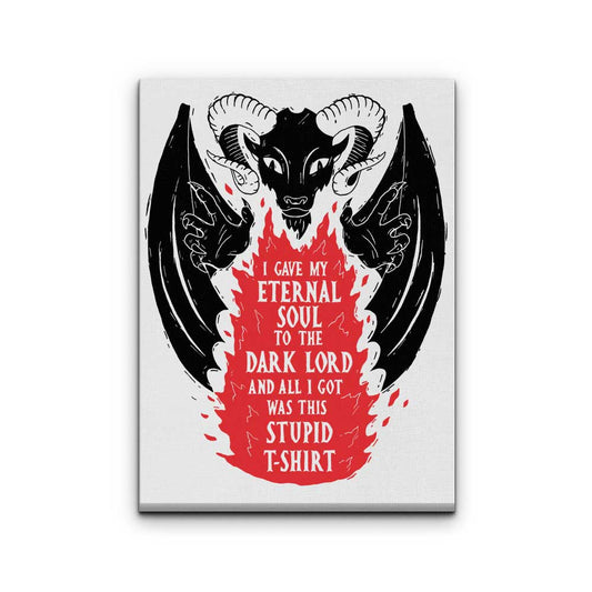 Not a Great Deal - Canvas Print