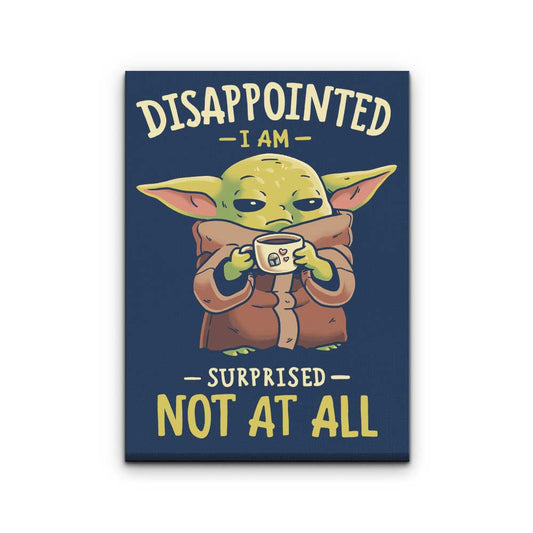 Not At All - Canvas Print