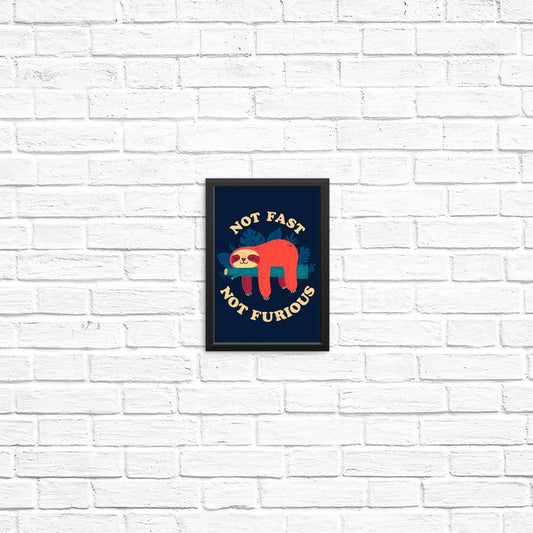 Not Fast, Not Furious - Posters & Prints