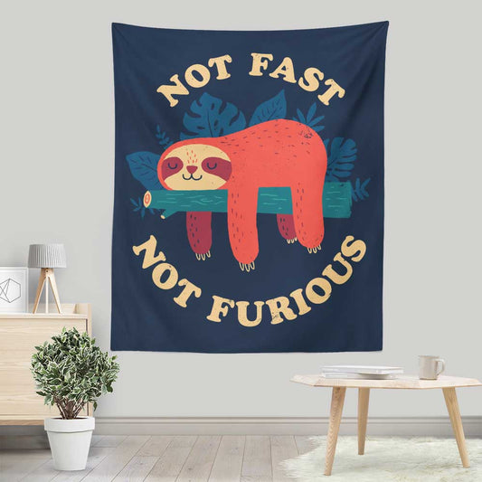 Not Fast, Not Furious - Wall Tapestry