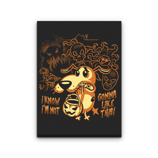 Not Gonna Like This - Canvas Print