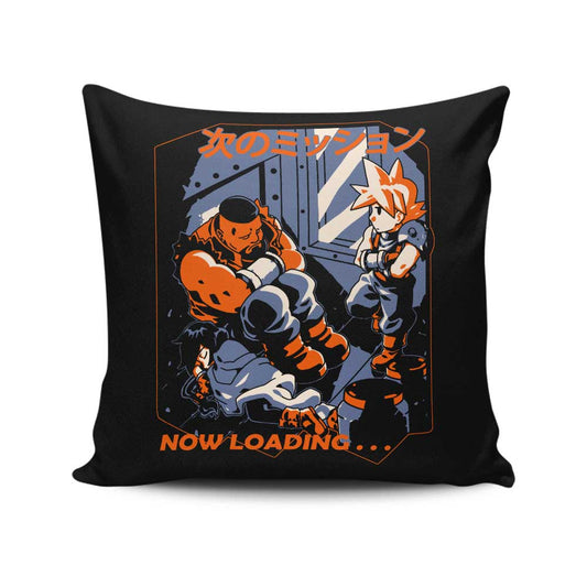 Now Loading - Throw Pillow