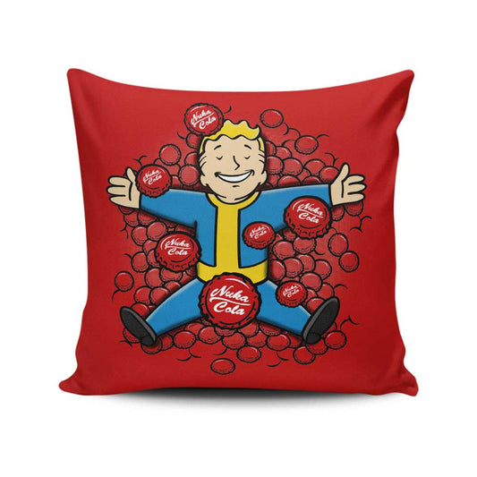 Nuclear Beauty - Throw Pillow