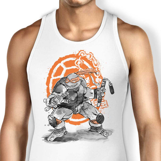 Nunchaku Sumi-e - Tank Top