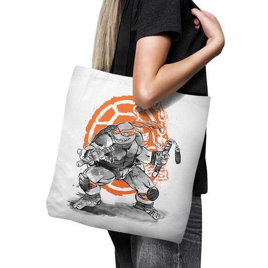 Nunchaku Sumi-e - Tote Bag