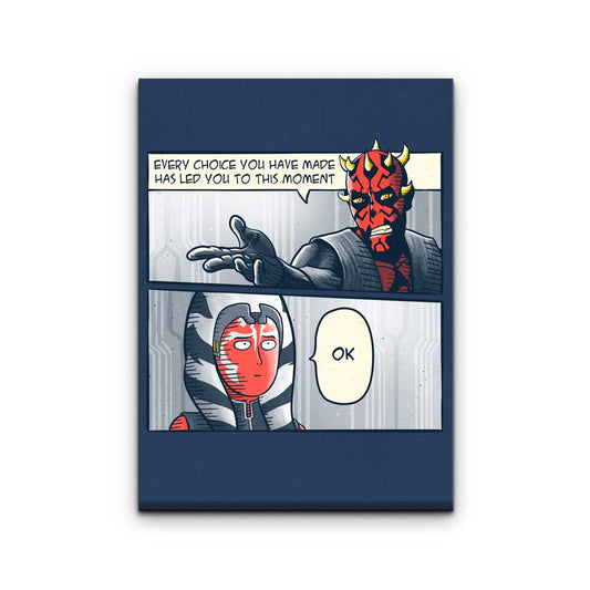 OK Snips - Canvas Print