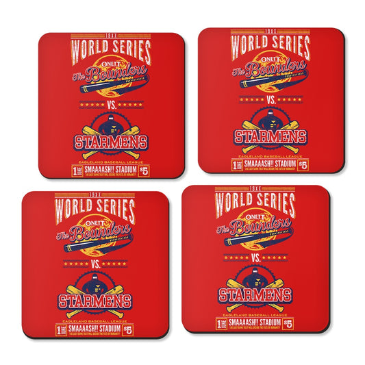 19XX World Series - Coasters