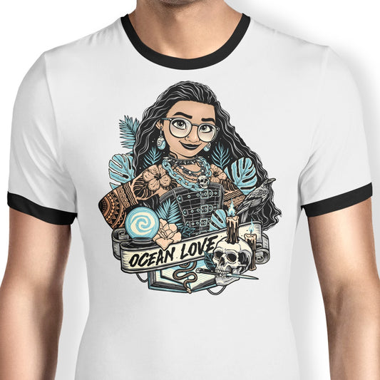 Ocean Love - Ringer T-Shirt