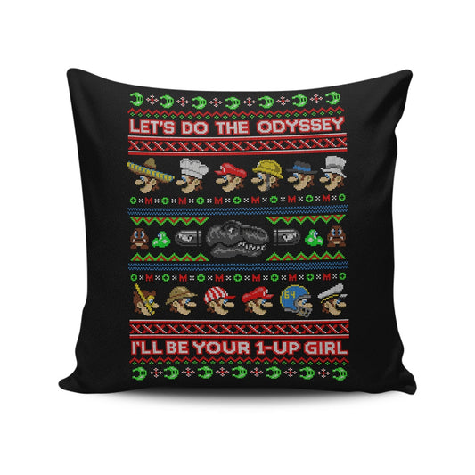 Odyssey Sweater - Throw Pillow