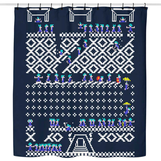 Oh No, It's Christmas - Shower Curtain