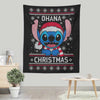 Ohana Christmas - Wall Tapestry